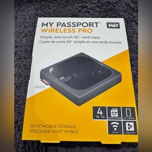 NIB My Passport Wireless Pro - 4TB